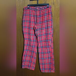 Old Navy Red and Blue Plaid PJ Pants